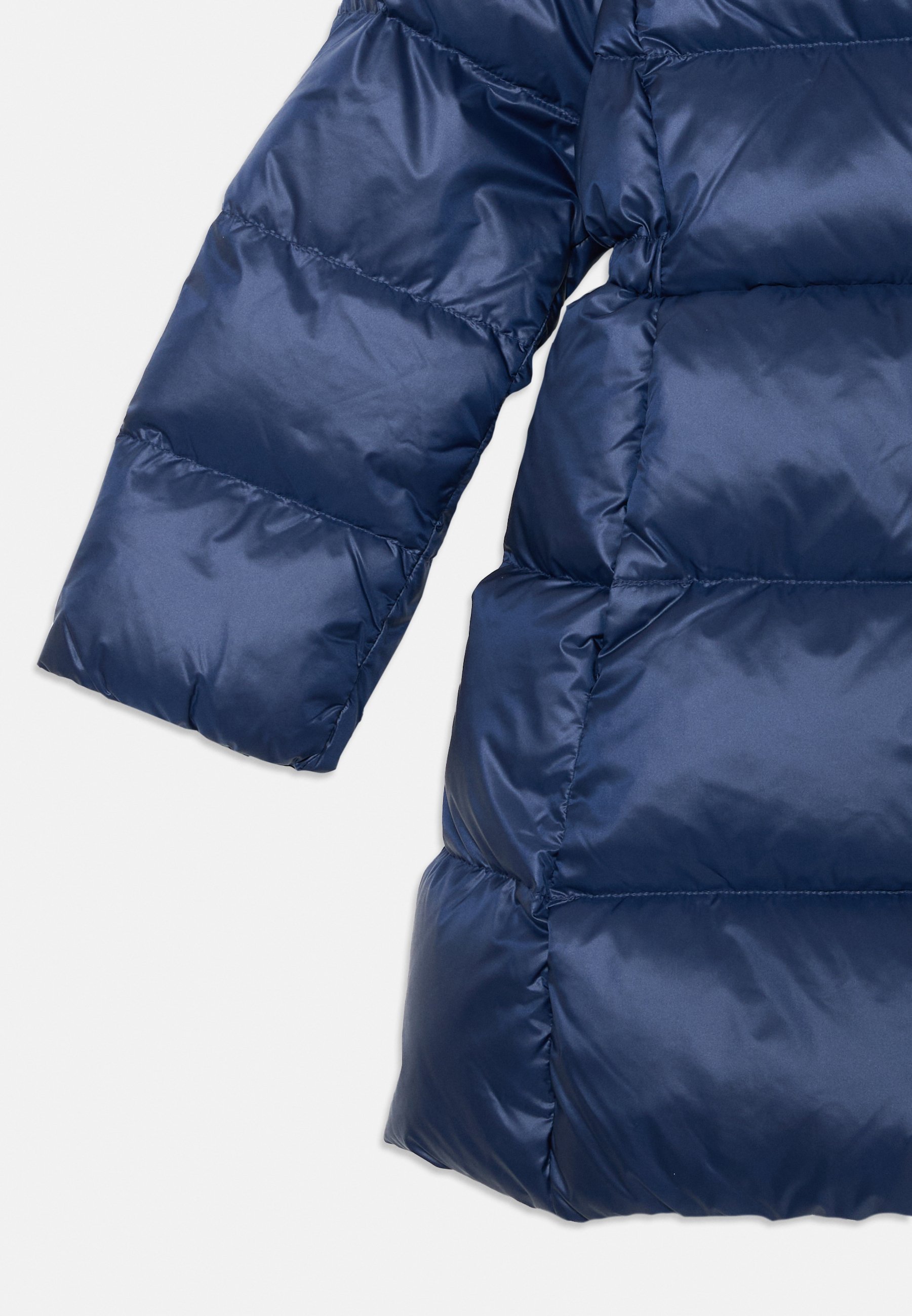 LONG HOODED DOWN JACKET - Untuvatakki - newport navyPolo Ralph Lauren