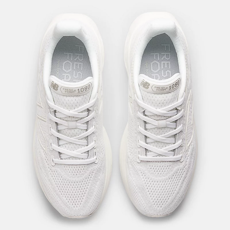 Női Fresh Foam X 1080v13 - fehér, ezüstmetál bevonattal