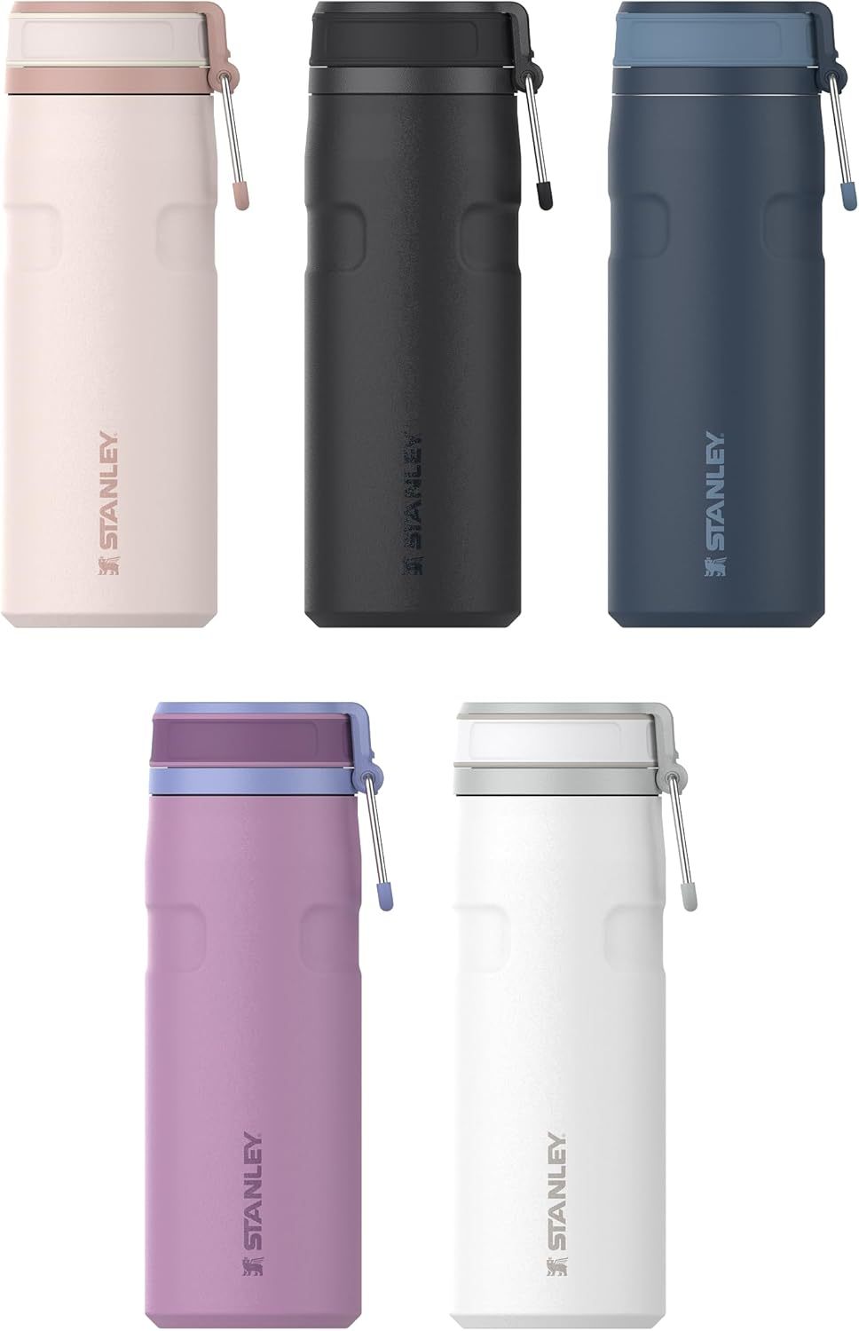 Stanley ūdens pudele/termoss 0,47 l – ICEFLOW™ pudeles vāciņš ar pagriežamu aizdari – 1 gab.