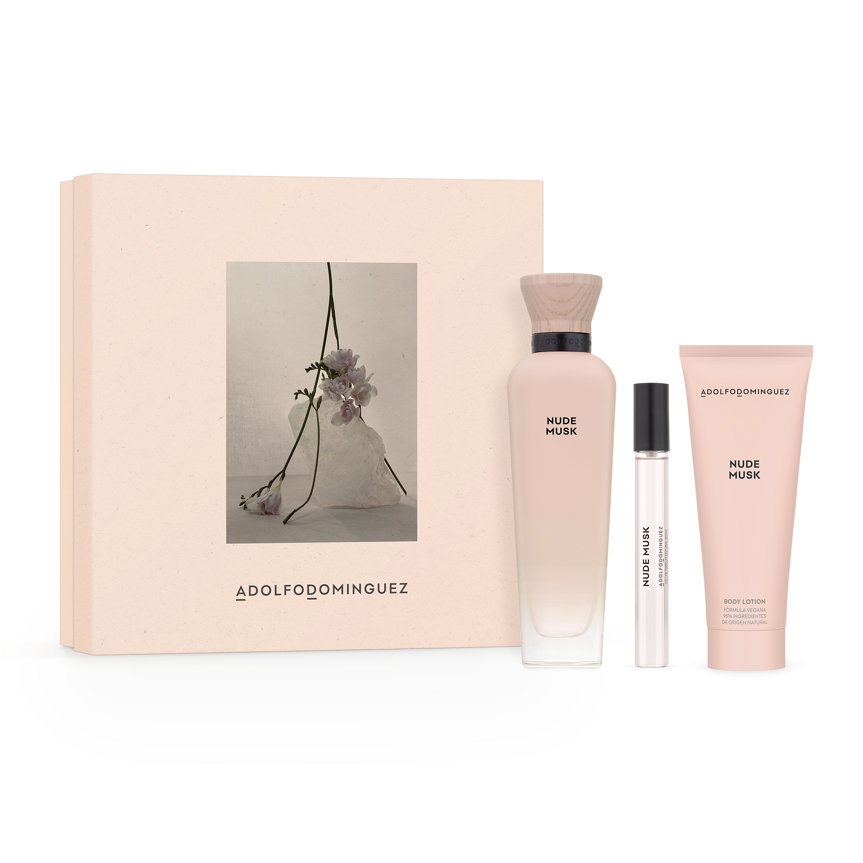 Darilni set parfumske vode Agua Fresca Nude Musk Darilni seti parfumov za ženske