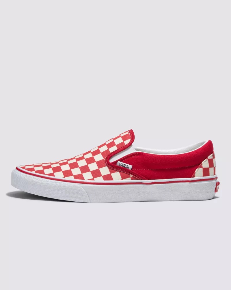 Customs Checkerboard Slip-On Wide