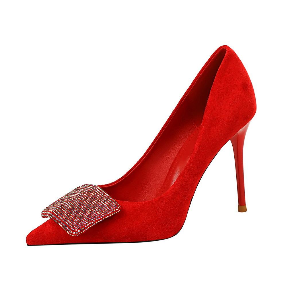 Scarpe da donna, décolleté, scarpe con tacco alto primaverili da donna, scarpe da sposa da donna, scarpe a punta da donna, nuovi modelli con tacco a spillo