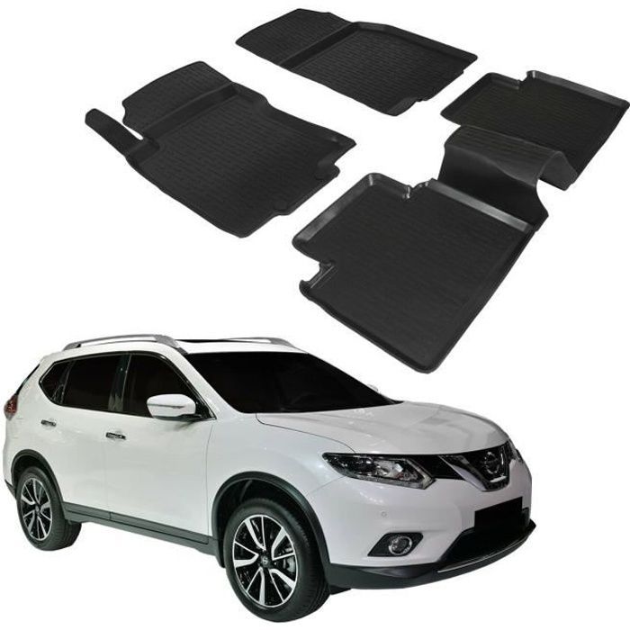 SCOUTT | 3D Premium gummimattor för Nissan X-Trail 2014-2021
