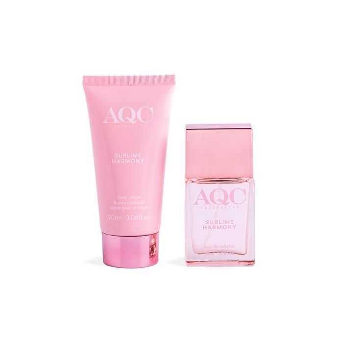 AQC Sublime Harmony naisten lahjasetti EDT+balsami
