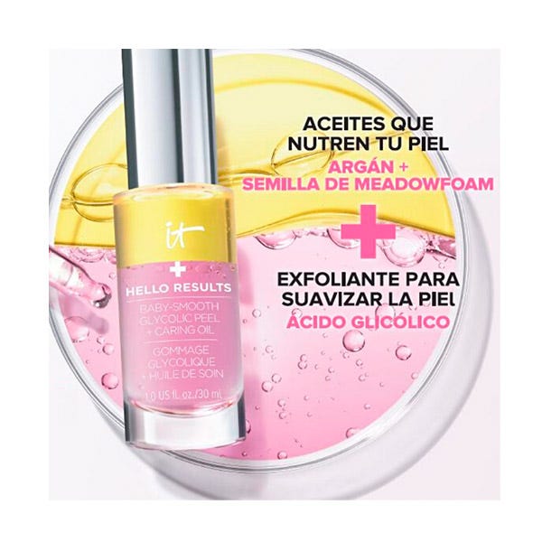 Hello Results Baby-Smooth Glycolic Peeling + Λάδι Περιποίησης | 30ML