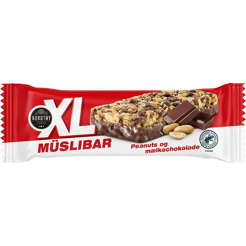 Myslipatukka 50 g maapähkinä/maitosuklaa
