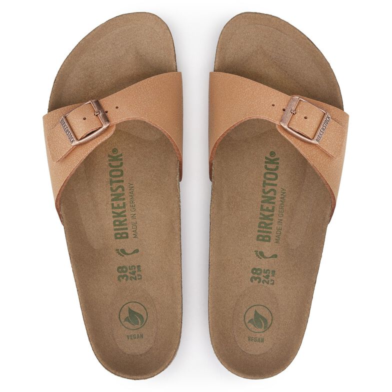 Madrid vegan Birko-Flor Nubuck - Pecan Pecan