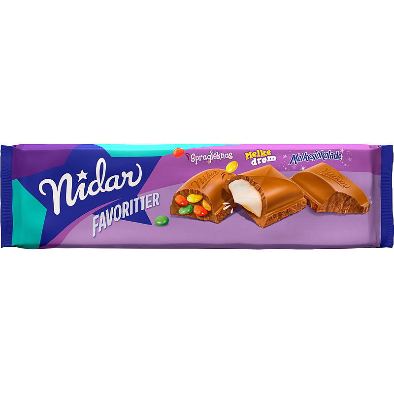 Tablette de chocolat Nidar Nidar 188 g Bleu