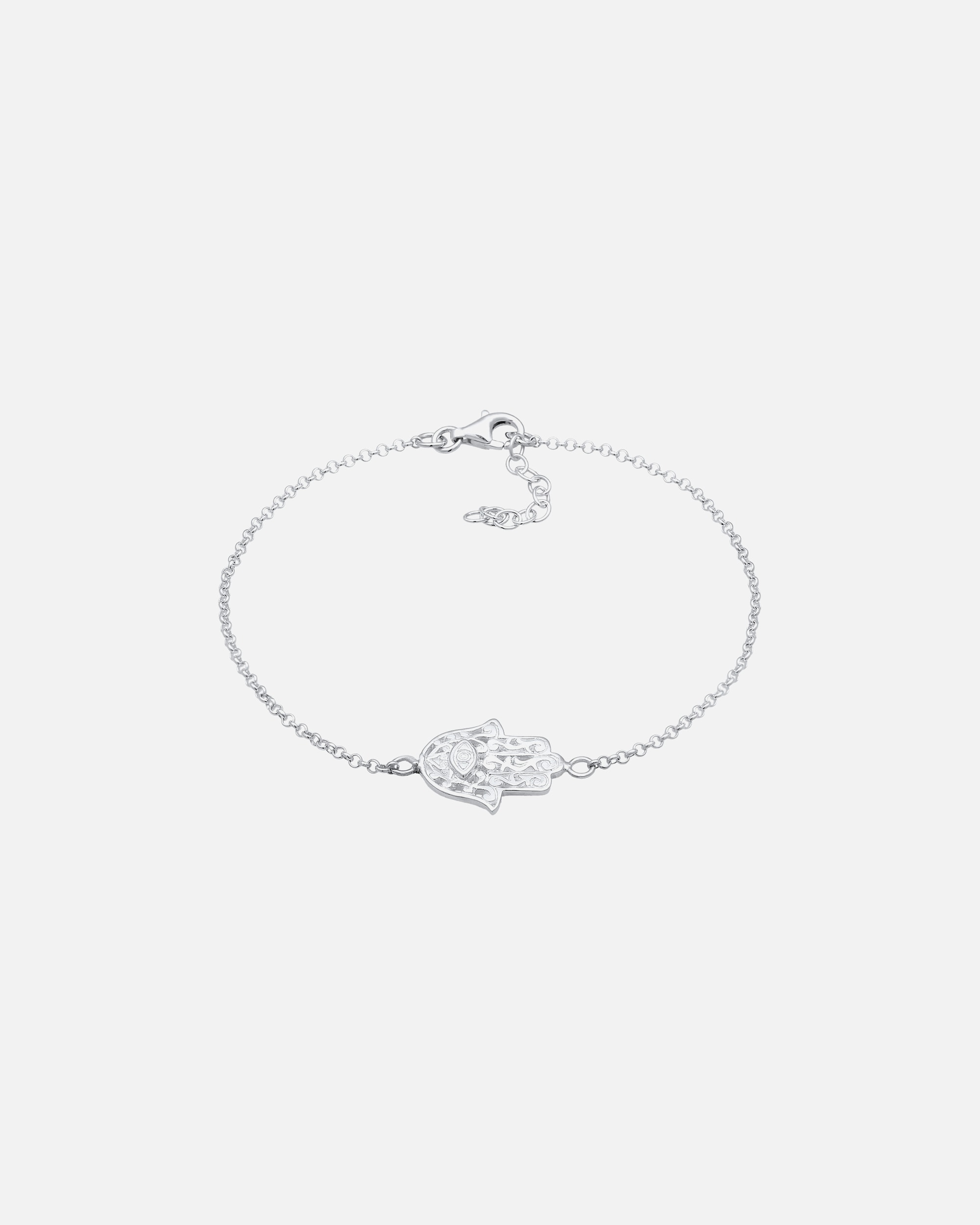 Nenalina Femmes main de Fatima bracelets de protection en argent sterling 925 bracelet longueur 18 cm + 3 cm d'extension, 331093-000