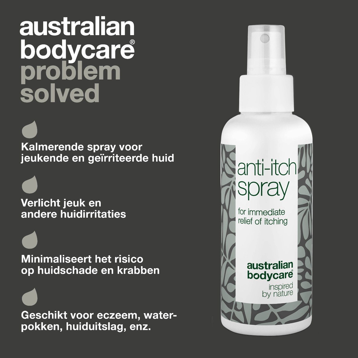 „Australian Bodycare“ kūno losjonas nuo niežulio, purškiamas 100 ml