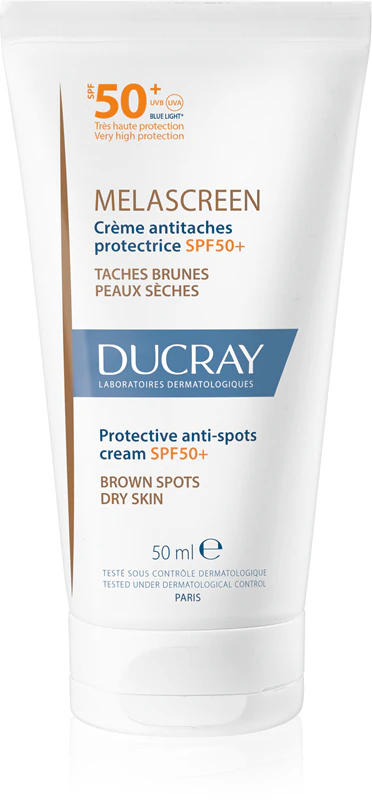 Ducray Melascreen creme protetor contra manchas para pele seca
