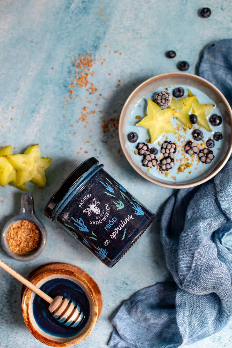 Pasieki Rodziny Sadowskich Miód ze Spiruliną