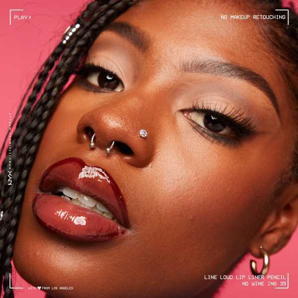 NYX Professional Makeup Line Loud Lip Line bez vinskog ulja