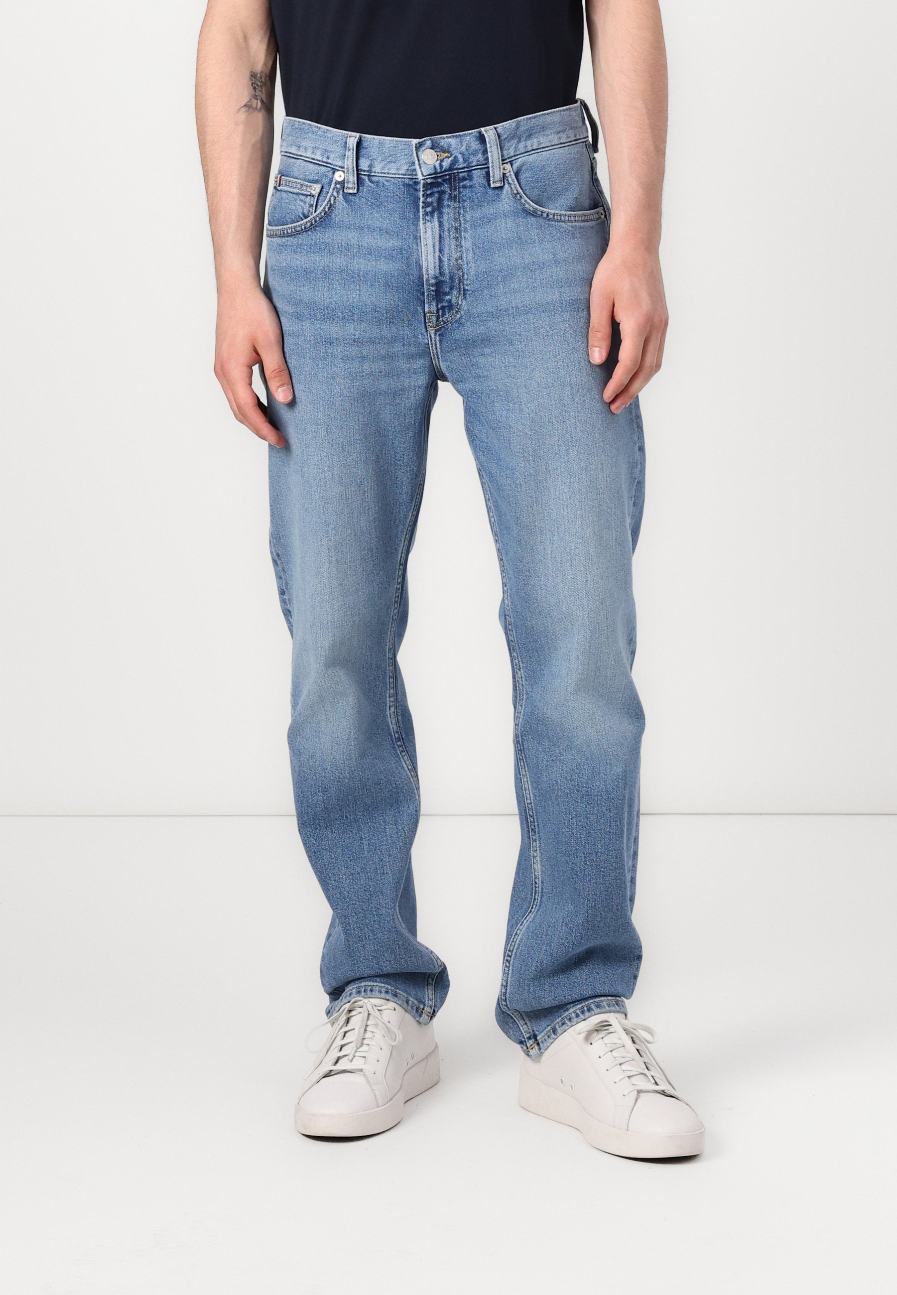 Tommy Hilfiger REGULAR MERCER - Blugi cu picior drept - bennet blue