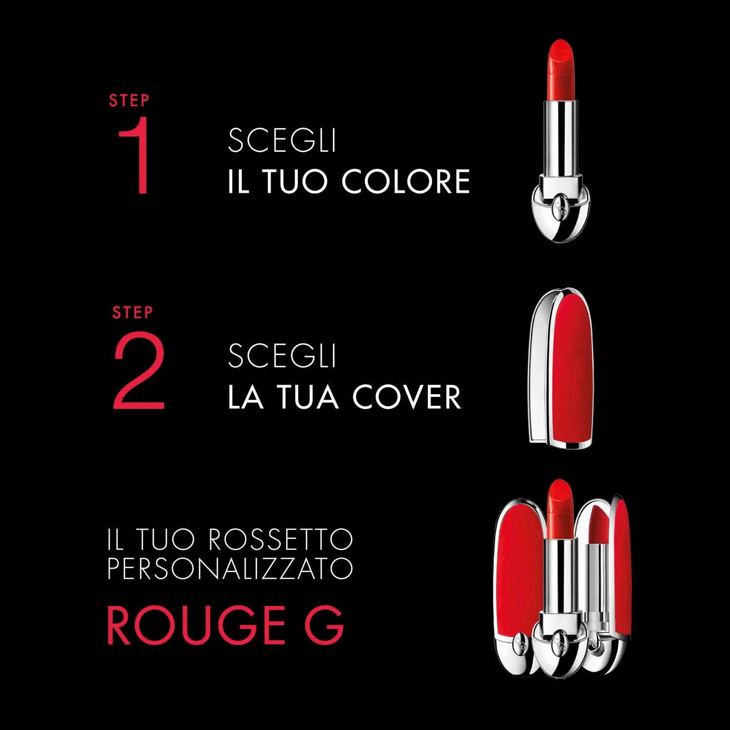 Labbra Rouge G de Guerlain - Le Rouge à Lèvres Personnalisable - Rossetto