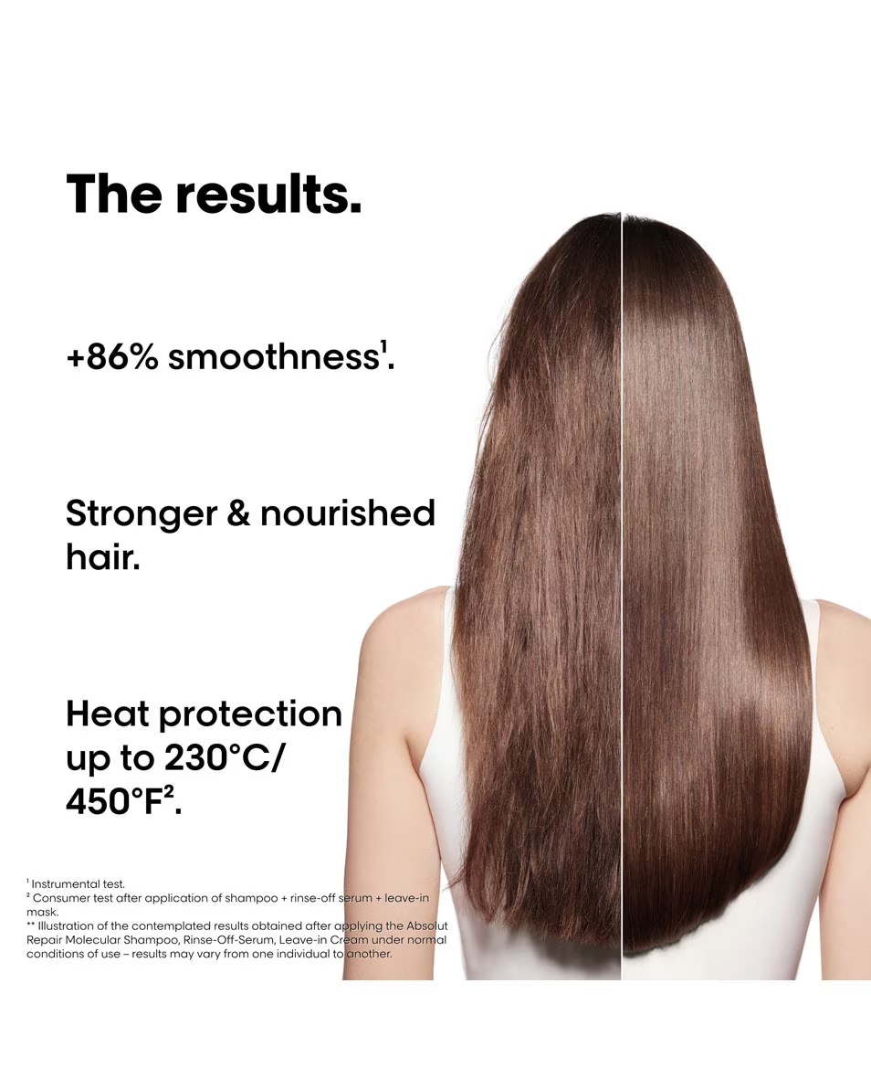 L'ORÉAL PROFESSIONNEL Absolut Repair Molecular Hair Repair Discovery Set Șampon, ser cu clătire și leave-in