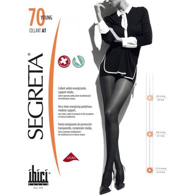 Ibici hlačne nogavice Descanso Segreta Young 70 črne