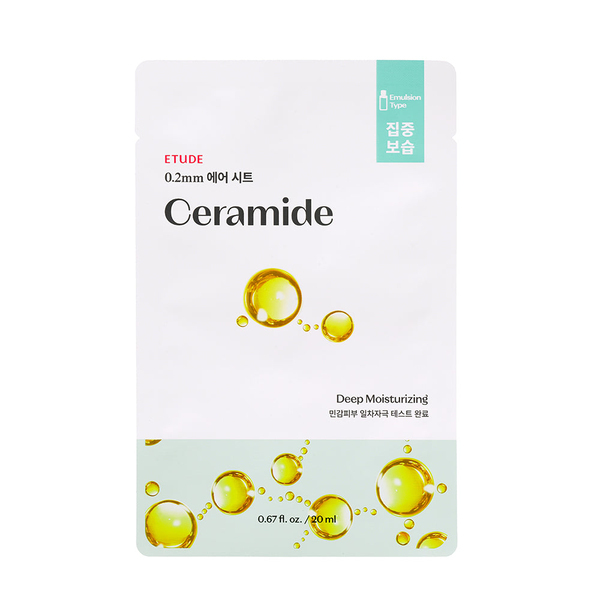 Pleťová maska Etude 0.2 Therapy Air s ceramidovým účinkem