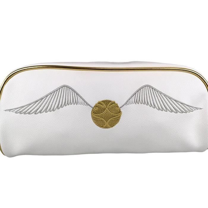 Neceser - Harry Potter - Snitch Dorada - Blanco - Dorado - Mujer