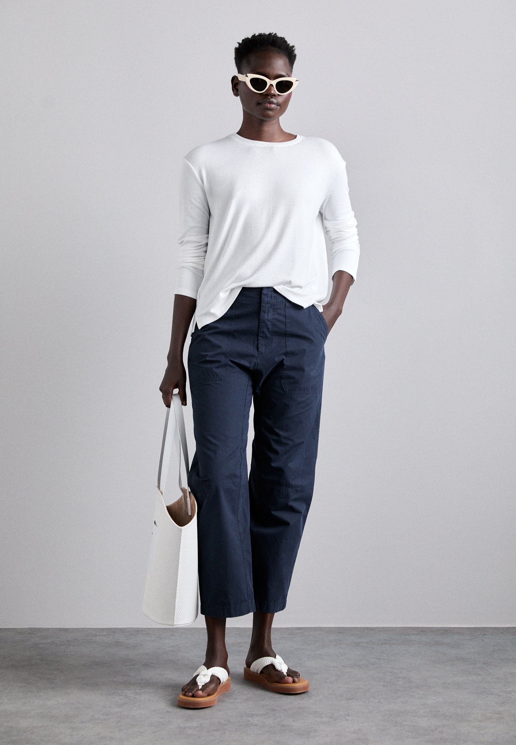 Endless DREW - Blusa de manga comprida - branca