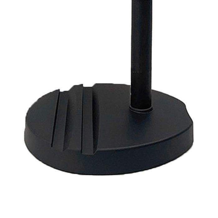 Soporte mini para lámpara UV de uñas Vvikizy, mini lámpara para uñas de gel, rotación de 360 grados, manicura higiénica, color negro.
