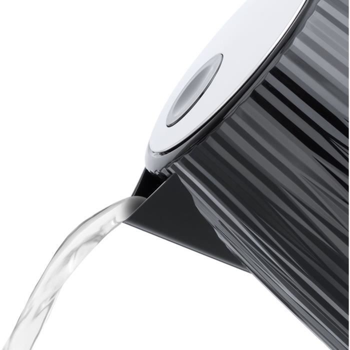 Hervidor de agua - RUSSELL HOBBS - EDEN - 2400 W - 1,7 L - Negro