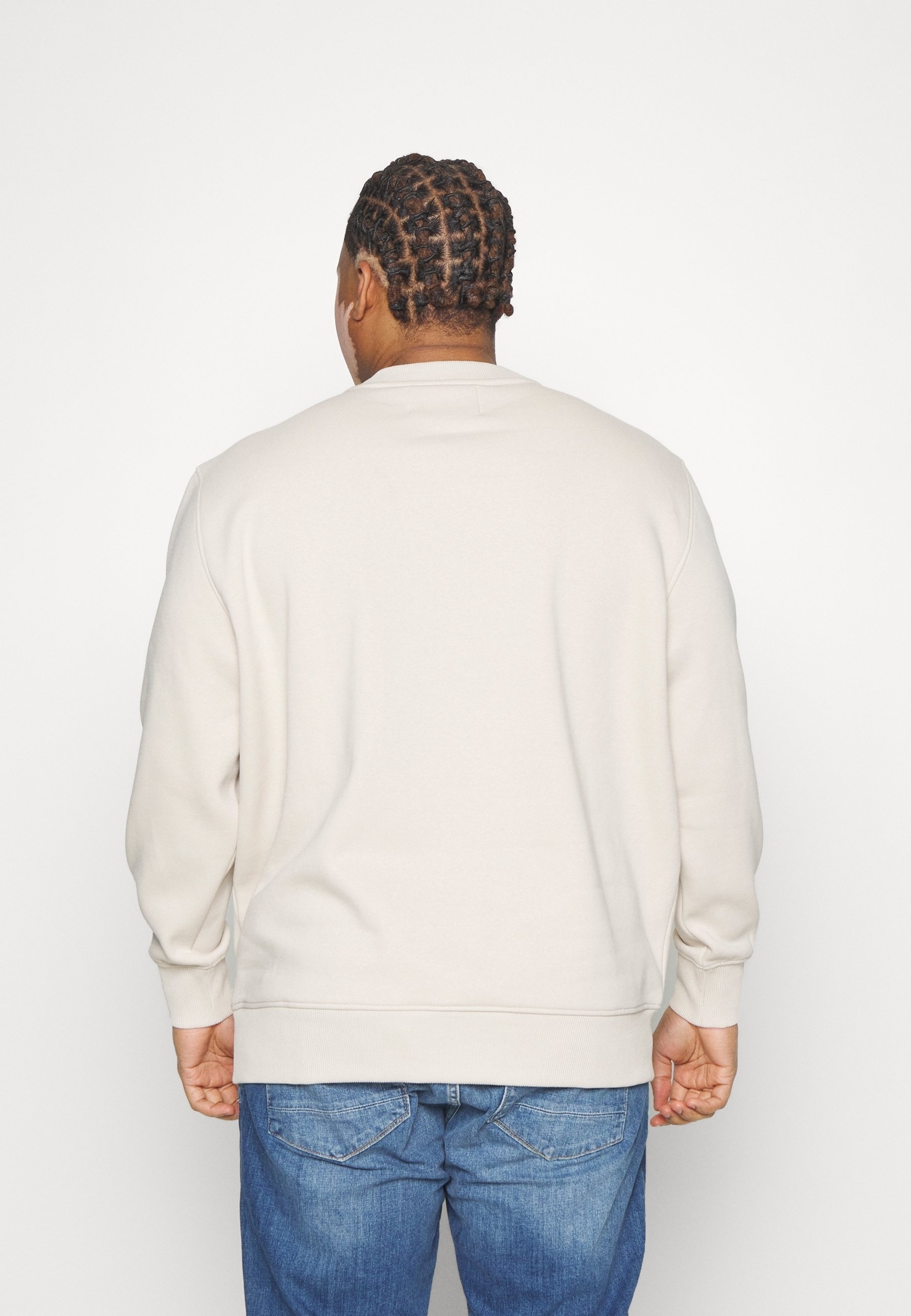 Felpa Calvin Klein Jeans Plus - beige