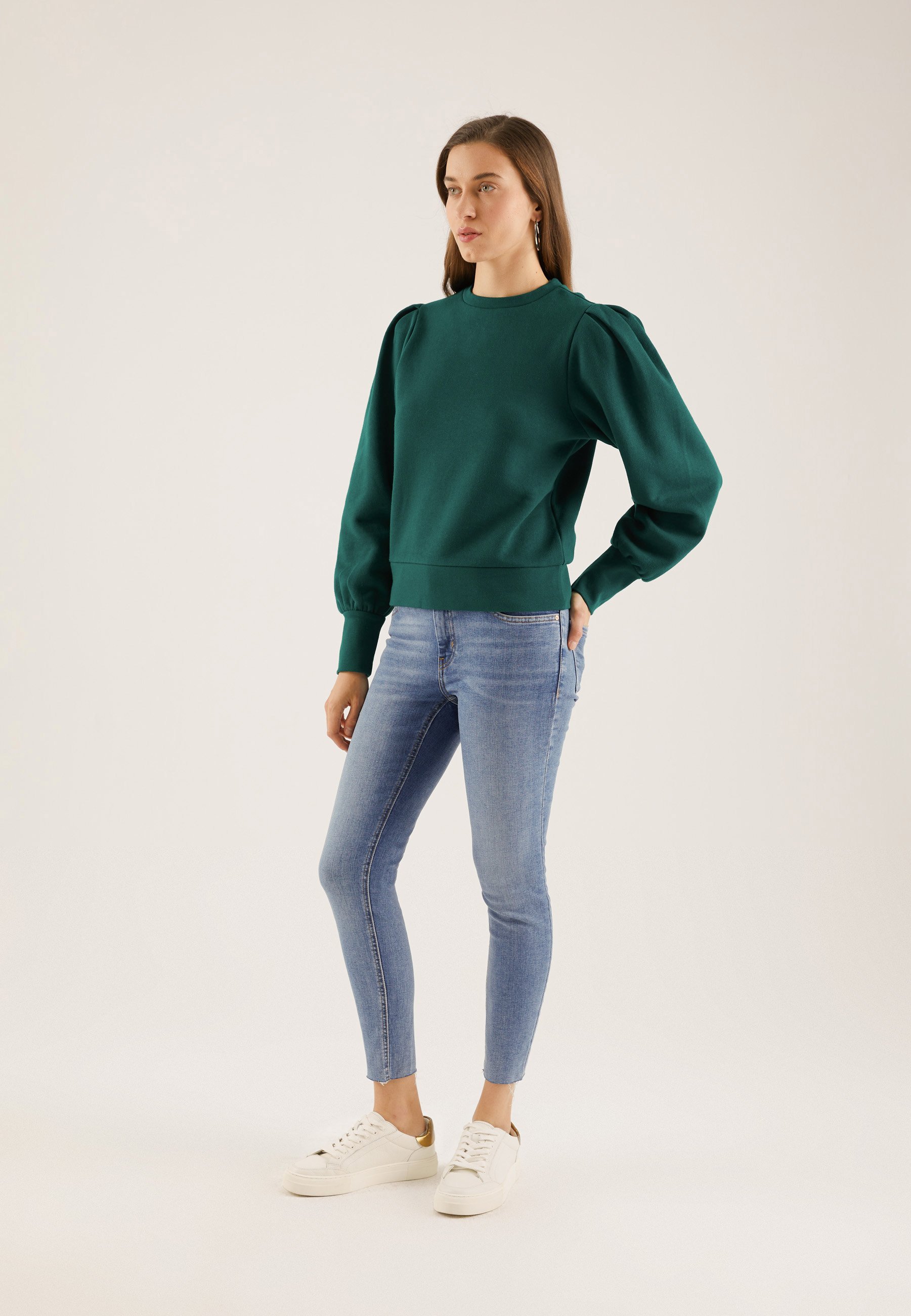 Sweat-shirt Anna Field - vert sapin