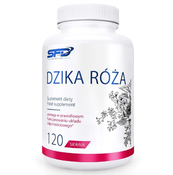 SFD Dzika Róża, Suplement diety zawierający ekstrakt z dzikiej róży,Tabletki