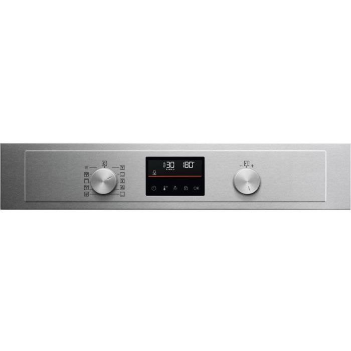 Electrolux COH4P06BX3 Multifunktions-Einbaubackofen mit Pyrolysefunktion – Edelstahl – Anti-Fingerprint-Beschichtung – Kühle Tür – 25 Kochprogramme