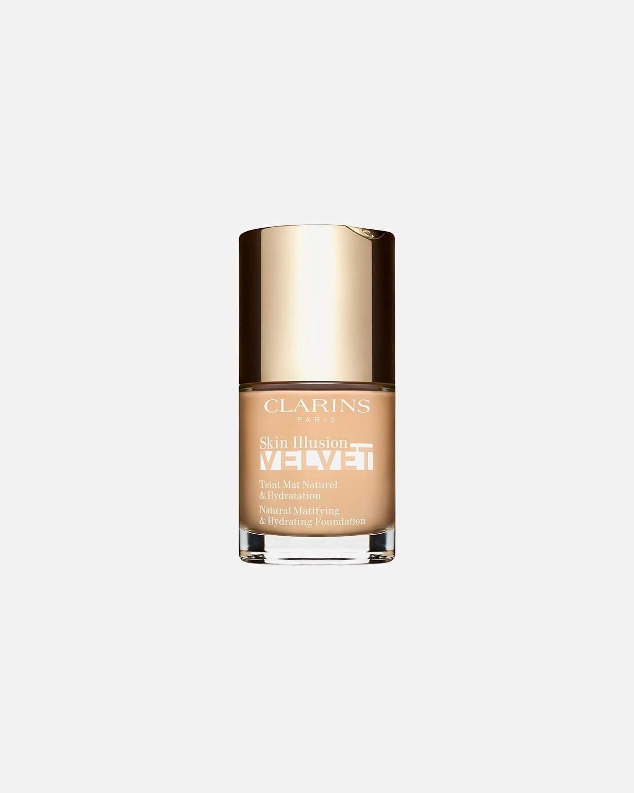„Clarins Foundation Skin Illusion Velvet“ makiažo pagrindas – 30 ml