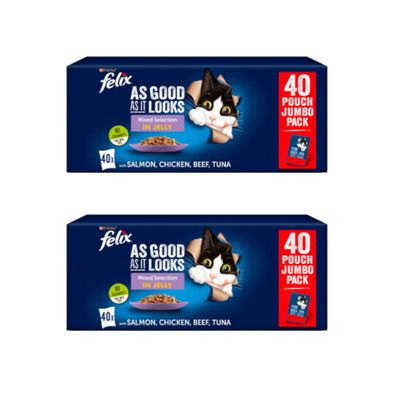 Felix La fel de bun pe cât arată, pachet jumbo, 80 x 100g
