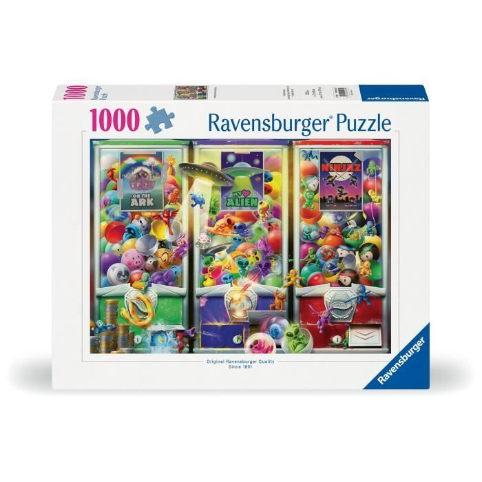 Puzzle 1000 pièces Animaux, aliens et ninjas, dès 14 ans, Puzzle de qualité supérieure, Nombreux, 12001482, Ravensburger
