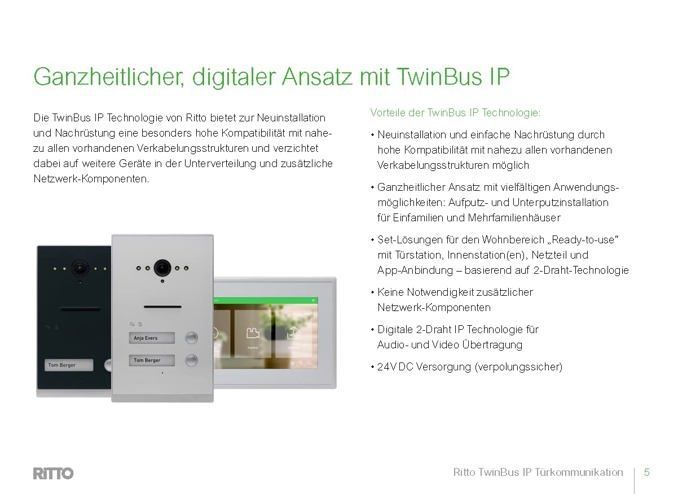 Intercom - Schneider Electric - RGE2092270 - 7-inch HD screen - 2-wire - Connected