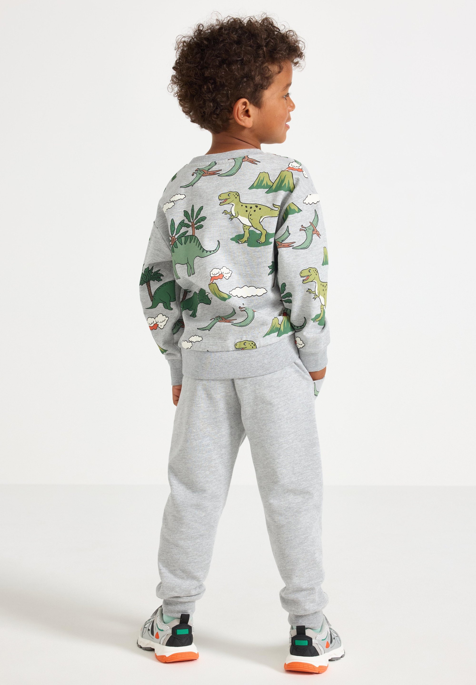 Pantaloni da jogging Lindex DINO - Pantaloni della tuta - grigi