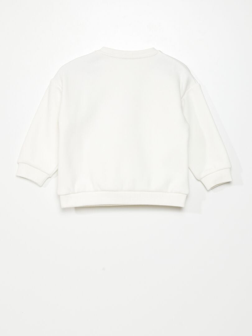 Sudadera de punto suave - Siempre más suave - BLANCA