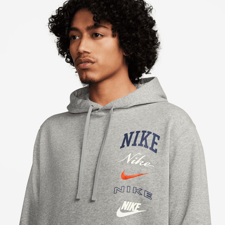 Club Fleece Hoodie Stack Graphics