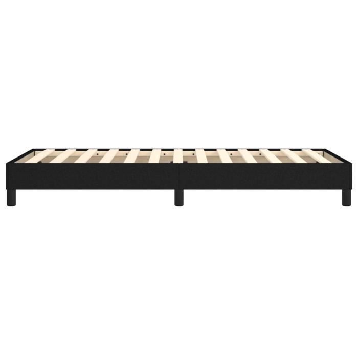 Base de cama negra de 90x200 cm con muelles - yanjiibuy - AB3120486 112258