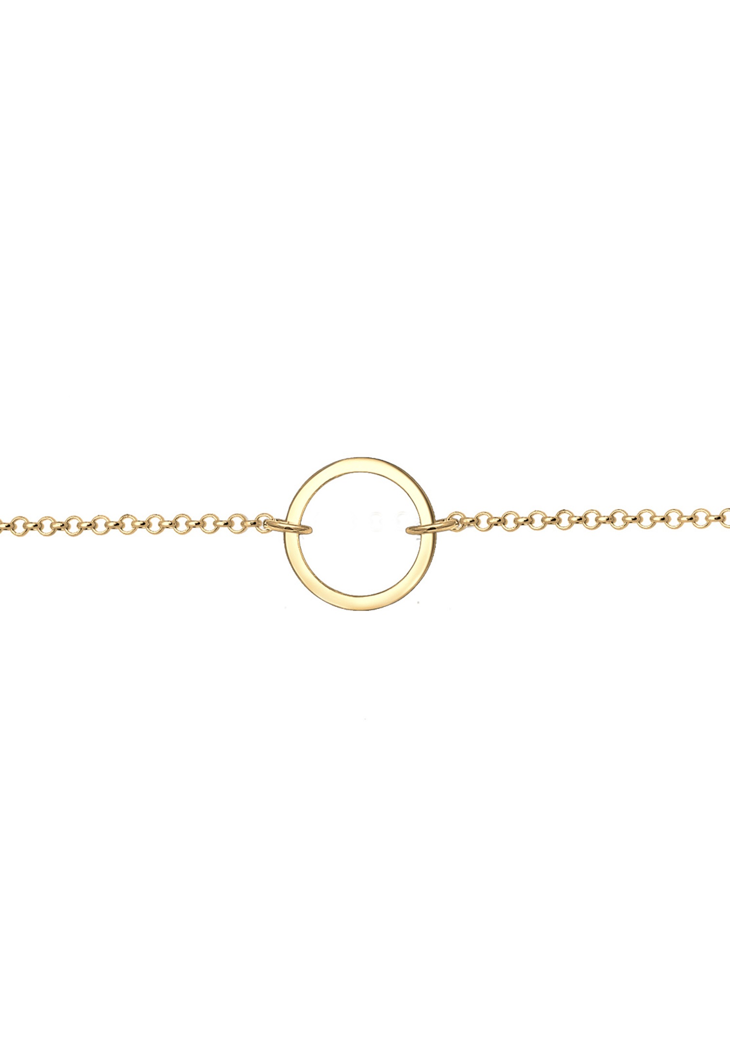 Elli Femmes Choker Cercle Tendance Géo en Argent Sterling 925