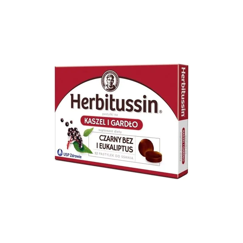 Herbitussin Kaszel i Gardło, Pastylki