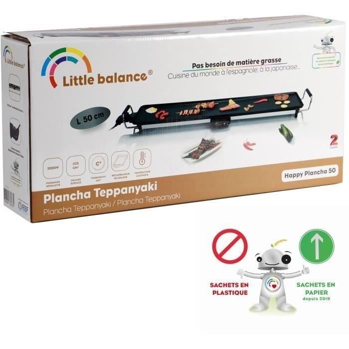 LITTLE BALANCE - Plancha 50 cm - 2000W - Plancha Happy - 8273