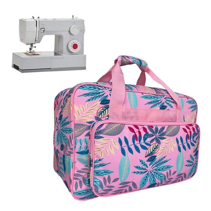 Sac de rangement pour machine à coudre, étui de transport pour machine à coudre, étui de rangement, rose