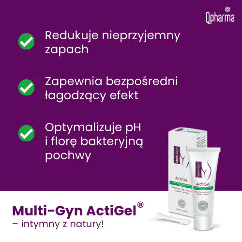 Multi-Gyn ActiGel, Żel dopochwowy na bakteryjne zakażenie pochwy