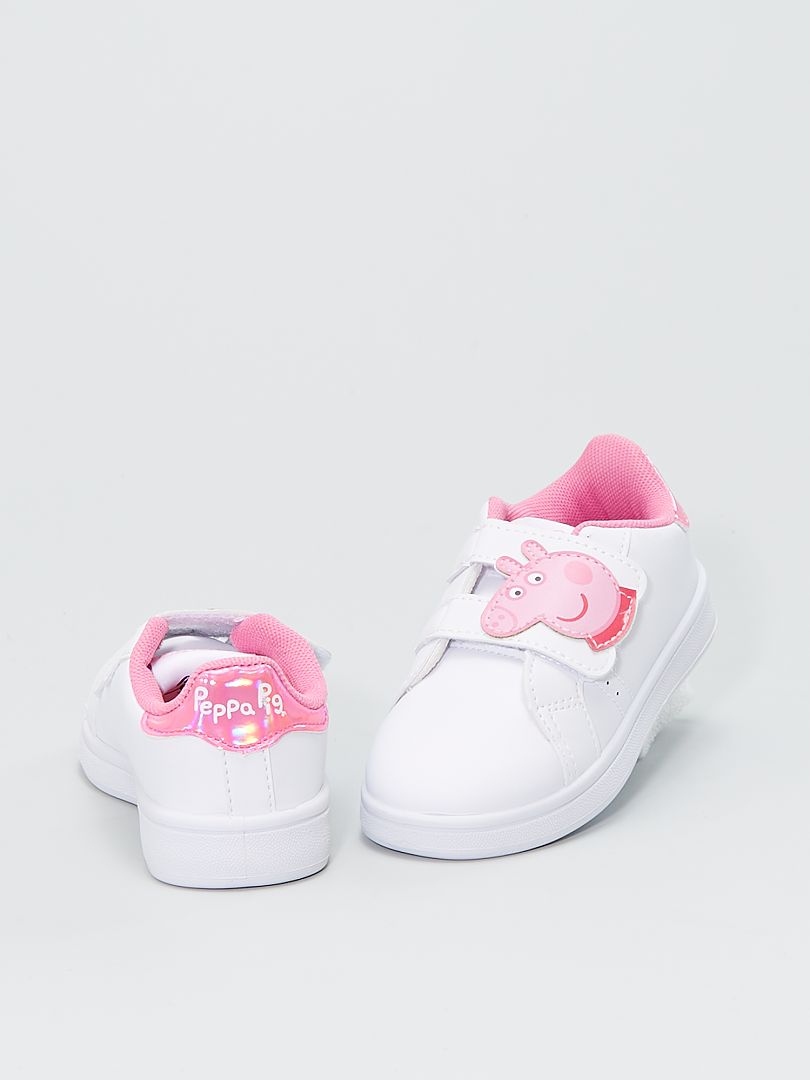 Trampki Peppa Pig Velcro – białe