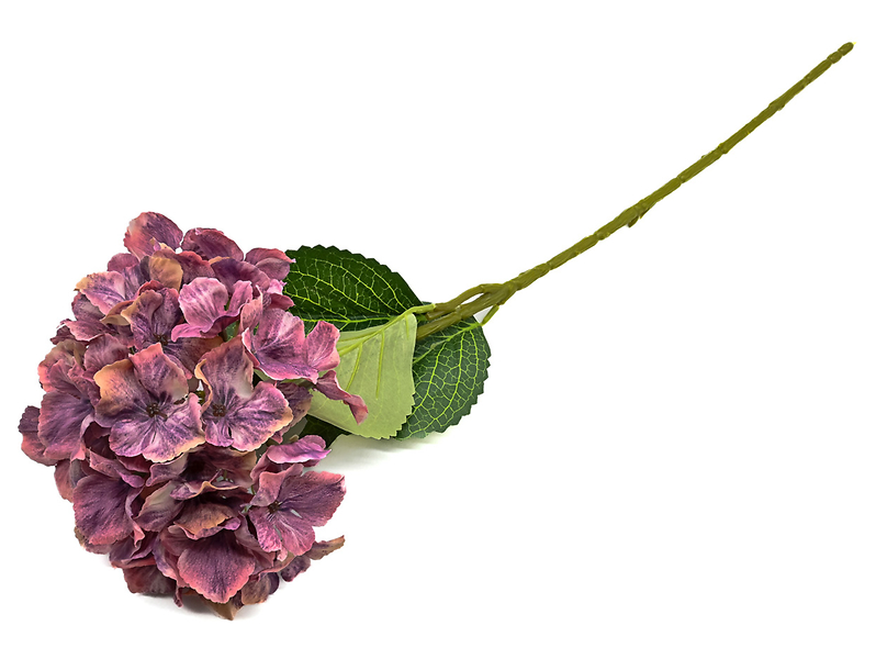 Hortensja gałązka 60 cm różowa