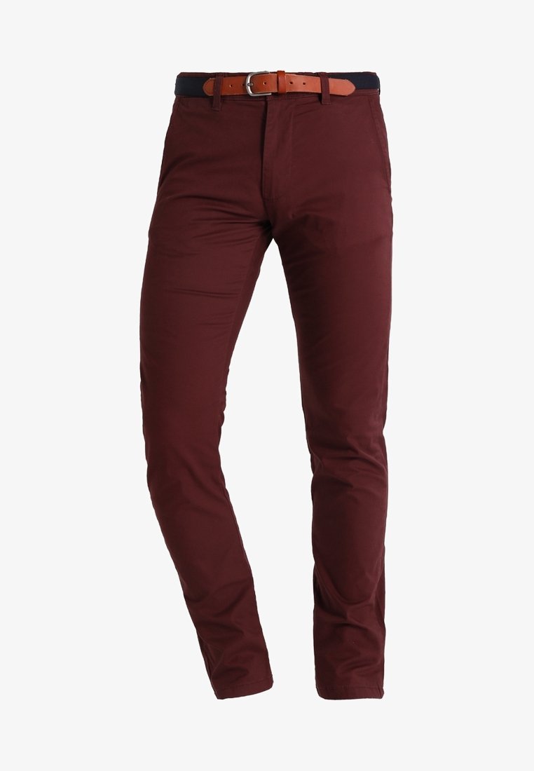 Geselecteerde Homme Chinos - bordeaux