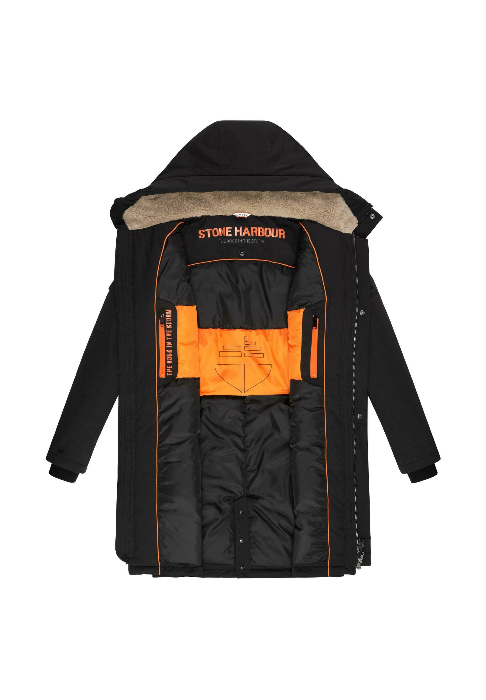 STONE HARBOUR Manteau d'hiver - noir