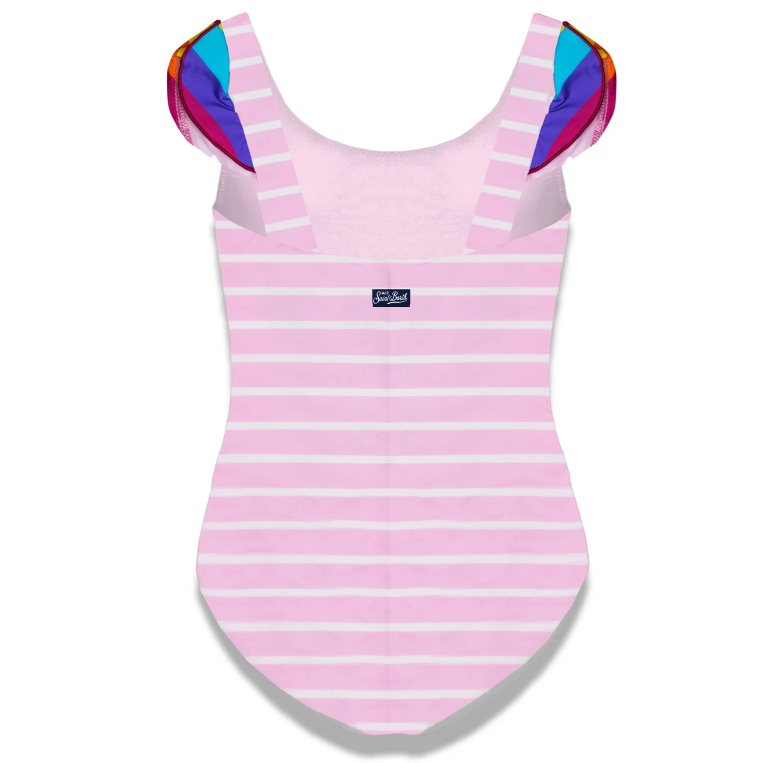 Costume da bagno da bambina con volant stampa Snoopy | Edizione specia