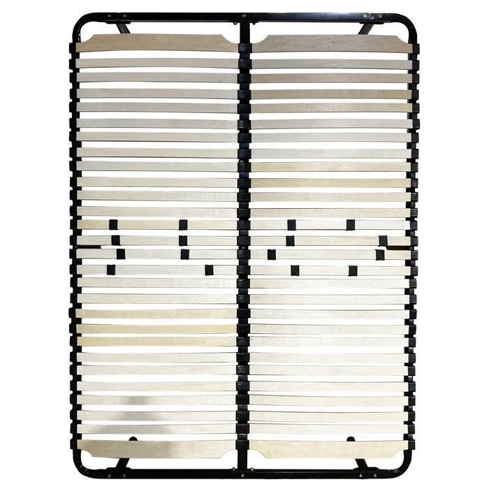 Verstelbare lattenbodem - MY DESIGN FURNITURE - 160x200 cm - 56 latten - Zwart