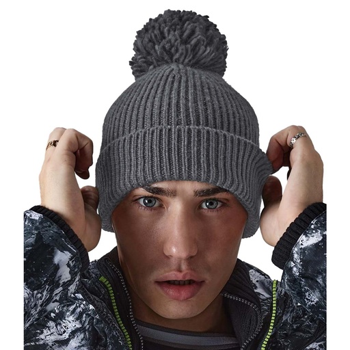 Bonnet à pompon Beechfield Engineered